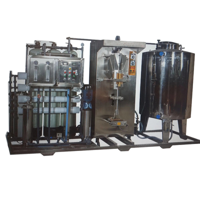 Tipo de embalagem de bebidas sacos linha de produção de água de saquete automática completa 2000bph