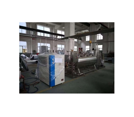 Sistema de limpeza Cip de 1000L para bebidas alimentares a pressão de entrada de ar comprimido Mpa 0,6-0.8