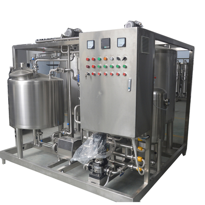 Instalação de mistura de sorvete de copo de pequena capacidade de 200L/h com tensão 380V/440V