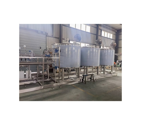 Máquina de processamento CIP de suco fresco para produção de suco rápido
