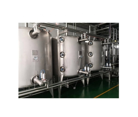 Linha completa de produção de leite aromatizado com processamento de leite de coco de última geração