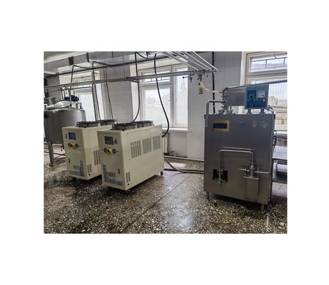 Linha de processamento de sorvete automático de alta produtividade com função de máquinas