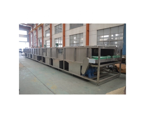 Dependência da máquina Capacidade Industrial frutas fritas frasco frigorífico túnel máquina de pasteurização