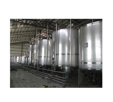 Equipamento automático completo de leite de leite de 1000L/H para os mercados nacionais