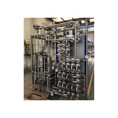 145C Material Aséptico Esterilizador de Leite Tubular Uht Esterilizador com Tecnologia Avançada