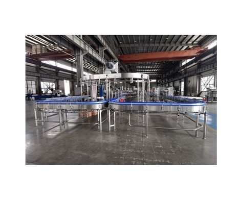 Linha de processamento de sumo de frutas de 1000L/H com embalagem em caixa de garrafas de cartão de tensão 220/380/440V