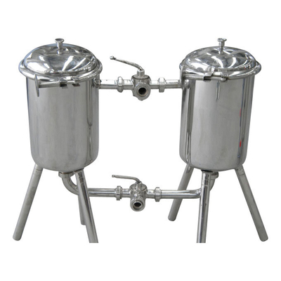 Filtro duplex de leite 3000L/H com tecnologia e material SS304
