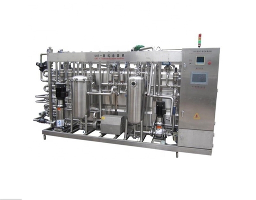 Máquina de esterilização para bebidas lácteas, geleia de frutas, ketchup asséptico tubular e pasteurização