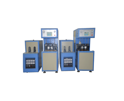 Máquina de sopro de garrafas de suco/água de PET semiautomática Máquina de moldagem de sopro a 3910X2060X3190mm