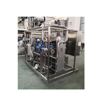220V/380V/415V/440V/480V 500 litros por hora Esterilizador de pratos de leite para bebidas alimentares