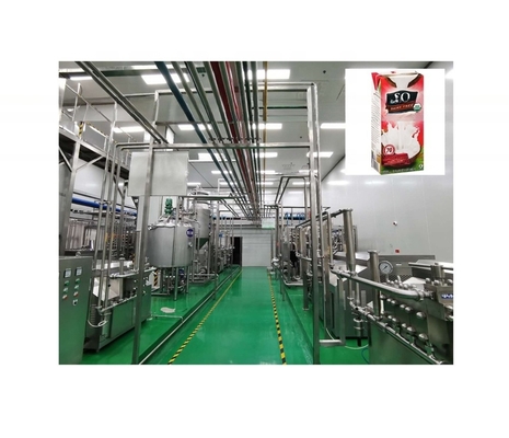 2000 kg Máquina de leite UHT variável para a fábrica de processamento de leite de coco Capacidade variável