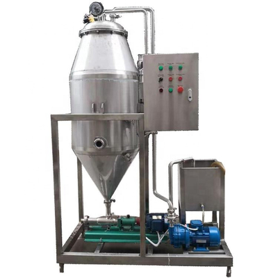 Máquina de desgaste a vácuo de leite de nozes de 2000L/H totalmente automática para produção em grande volume