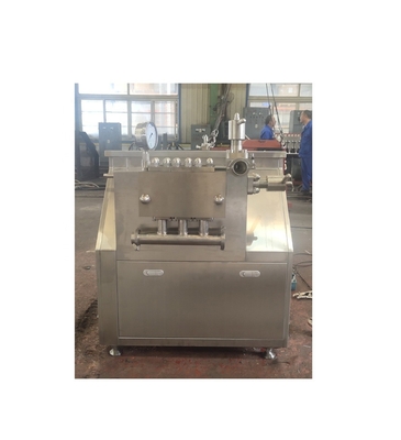 Máquina homogeneizadora de aço inoxidável para processamento de leite e bebidas