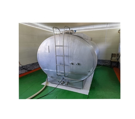 100L 500L 6000L Tanque de arrefecimento de leite de granel para equipamento de manutenção de laticínios
