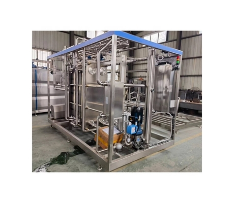 Máquina de esterilização de leite com função de pasteurização profissional para processamento de bebidas