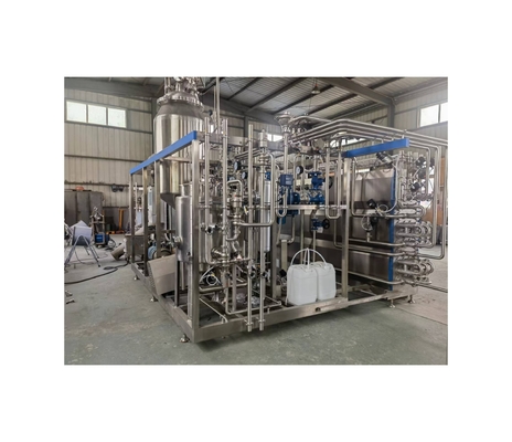 Máquina de esterilização de suco VTIS Eficiência de esterilização de leite enriquecido 2T-30T por hora