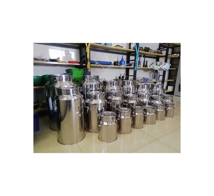 Barril de leite de aço inoxidável para transporte de alimentos e bebidas