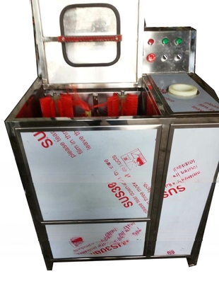 Máquina de lavar garrafas de 5 litros, de motor elétrico e manual 800*800*1200mm