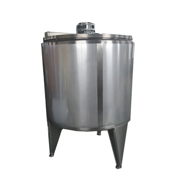 SUS304/316L Tanque de armazenamento de puré de tomate para a produção de celulose de frutas em instalações de fabrico