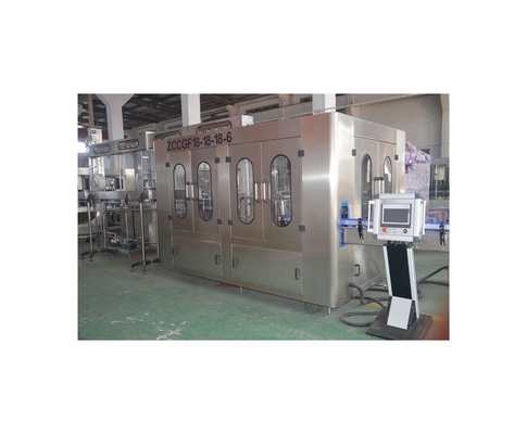 Máquina de enchimento de água engarrafada de 250 ml fácil de operar para linha de processamento de água