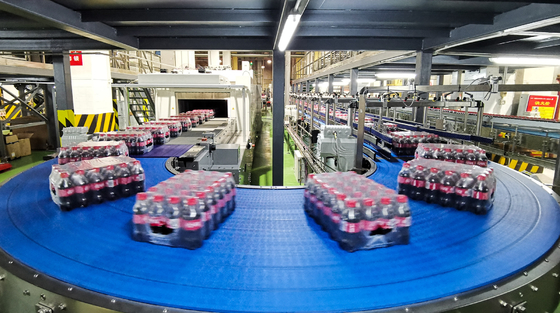 Linha automática de produção de bebidas carbonatadas