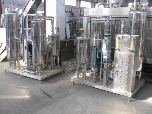 Serviço de manutenção e reparação de campo QHS série 2000-3000L/H Bebidas carbonatadas Saturador de CO2