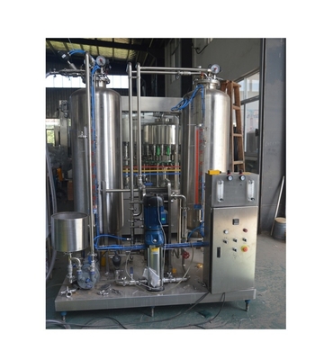 Misturador elétrico de refrigerante de 1000L/H para bebidas carbonatadas em instalações de fabricação de bebidas