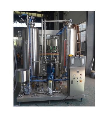 Misturador elétrico de refrigerante de 1000L/H para bebidas carbonatadas em instalações de fabricação de bebidas