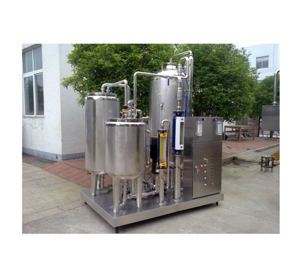 Misturador elétrico de refrigerante de 1000L/H para bebidas carbonatadas em instalações de fabricação de bebidas