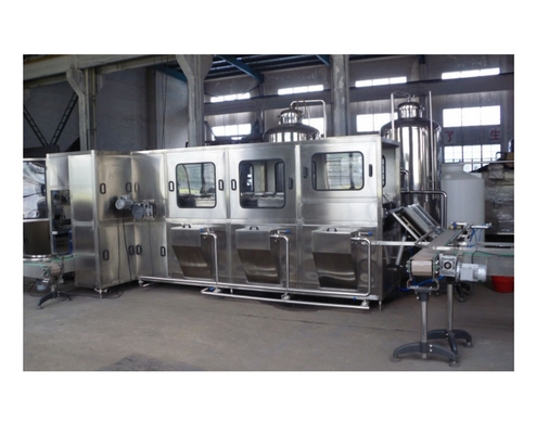 Linha de produção de água mineral de 5 galões totalmente automatizada para fábrica avançada