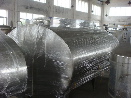 Tanque de refrigeração de leite de capacidade de 4000-5000L Equipado com compressor Copeland