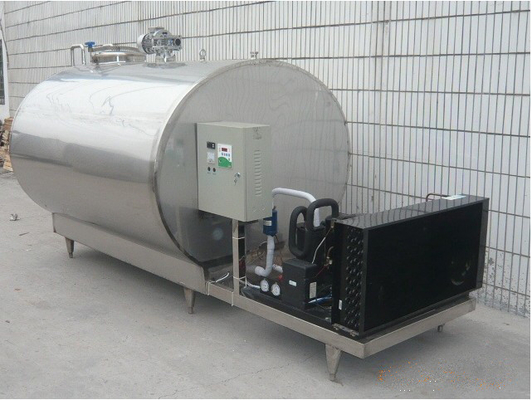 Tanque de refrigeração de leite de capacidade de 4000-5000L Equipado com compressor Copeland