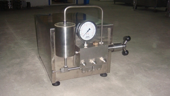 Homogeneizador de laboratório de iogurte de leite de capacidade personalizada de 30 L/h para pequenas indústrias
