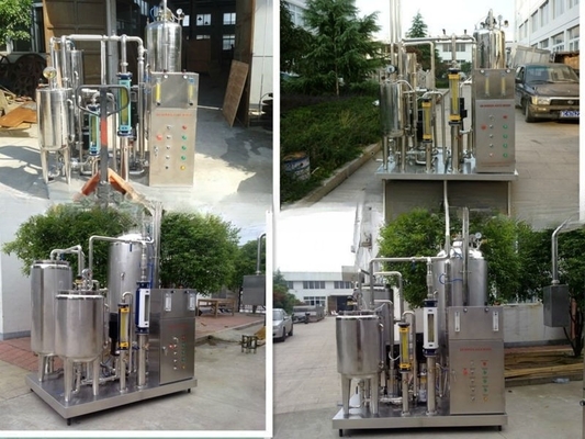 Máquina de mistura de bebidas carbonatadas totalmente automática de 3000L/H para produção em volume