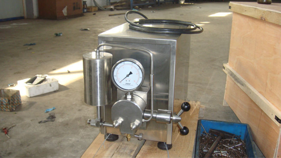 Homogeneizador de laboratório de iogurte de leite de capacidade personalizada de 30 L/h para pequenas indústrias