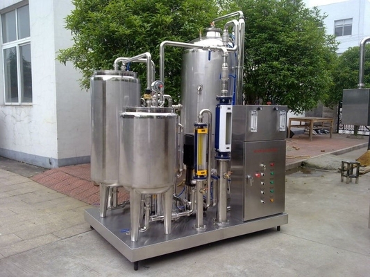 Máquina de mistura de bebidas carbonatadas totalmente automática de 3000L/H para produção em volume