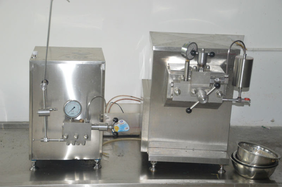 Homogeneizador de laboratório de iogurte de leite de capacidade personalizada de 30 L/h para pequenas indústrias