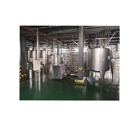 Processamento padrão Pequena fábrica de leite de leite para equipamento de processamento de leite de frutas
