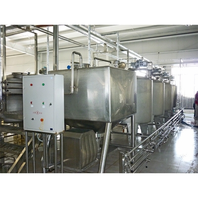 Processamento padrão Pequena fábrica de leite de leite para equipamento de processamento de leite de frutas