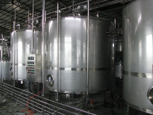Linha automática de processamento de iogurte orgânico completo Pasteurizante Congelante Homogeneizante
