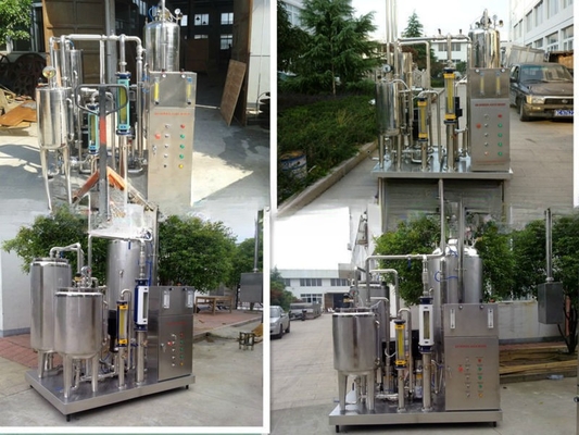 Máquina de fabricação de bebidas carbonatadas industriais de tensão personalizada