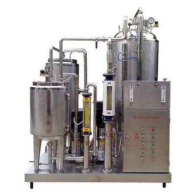 Tipo de motor elétrico, totalmente automático, misturador de bebidas carbonatadas suaves de 1500L/h