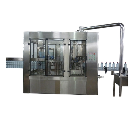 1000BPH Full Set PET Bottle Plant de produção de água pura com 99% de precisão de preenchimento