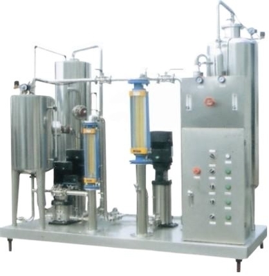 Serviço de manutenção e reparação de campo QHS série 2000-3000L/H Bebidas carbonatadas Saturador de CO2