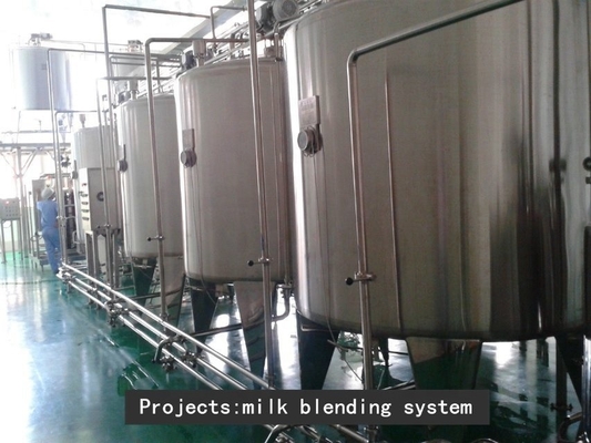 Equipamento de processamento de leite de tensão personalizado Mini fábrica de leite para leite fresco e leite
