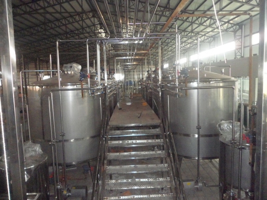 12000 kg Equipamento de instalações de transformação de leite e produtos lácteos, com peças sobressalentes e pós-serviço