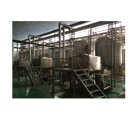 Instalação de engarrafamento de iogurte grego de 1000L/H totalmente automática para linha de produção de bebidas alimentares