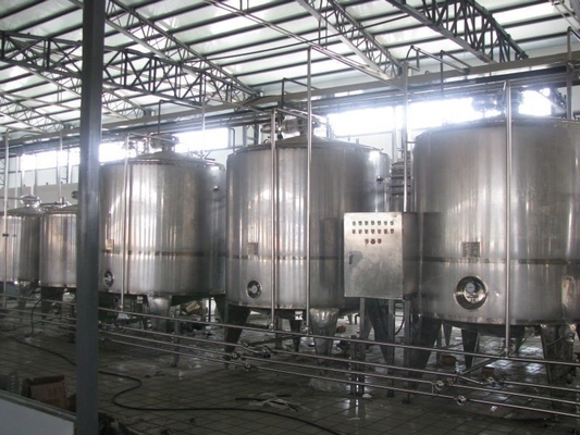 Equipamento avançado de processamento de leite para produtos lácteos Produto final 3 Iogurte tipo mexido