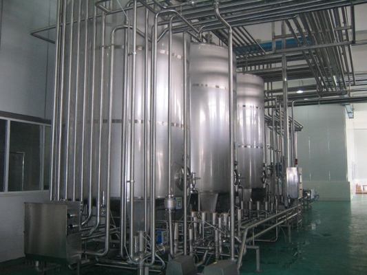Instalação de engarrafamento de iogurte grego de 1000L/H totalmente automática para linha de produção de bebidas alimentares