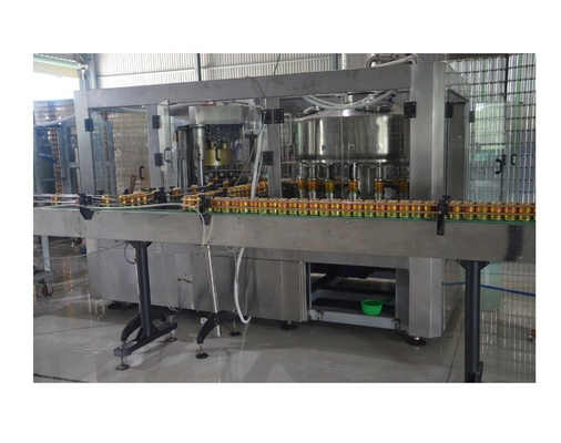 Máquina de enchimento de latas metálicas para linha de embalagem completa de latas